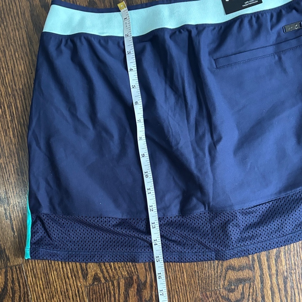 Under Armour Navy and Teal Mini Skirt - Picture 4 of 7
